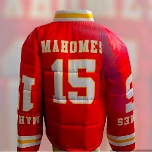 UNISEX KC CHIEFS PUFFER JACKET